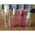 sprayer plastic bottle used for cosmetic with low price and high quality